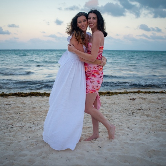 NWT Reformation Vecchio Linen Dress Size 4 - Picture 7 of 7